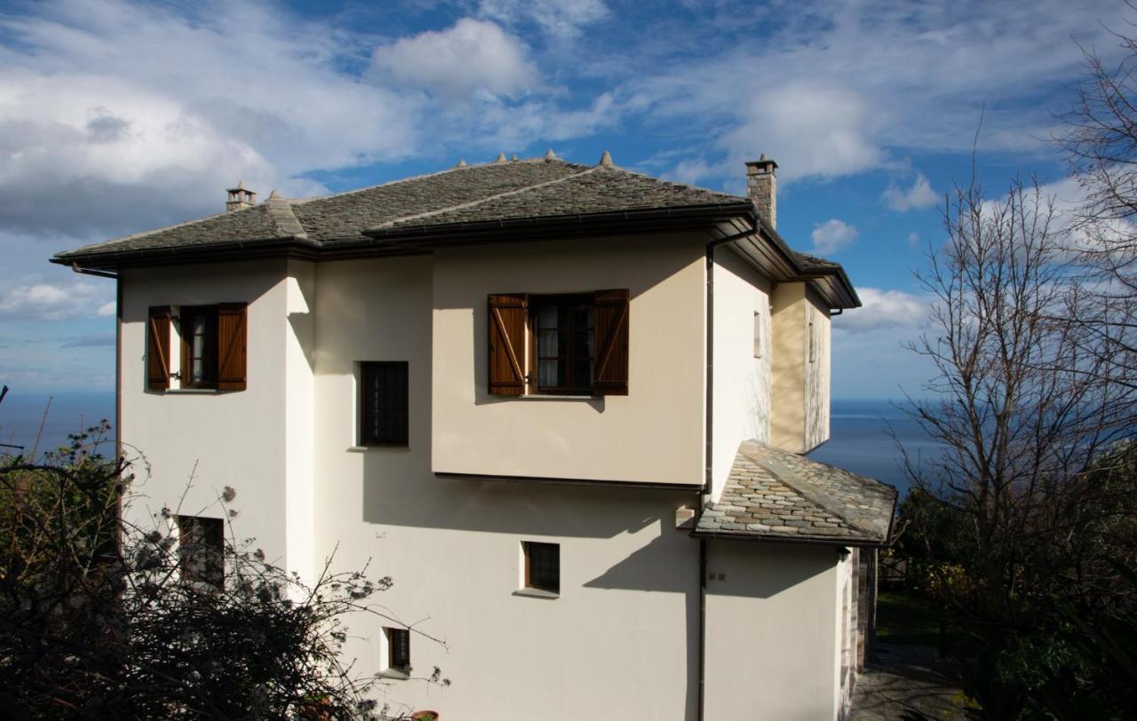 Θαλλώ Luxurious Villa Tsagarada Exterior foto