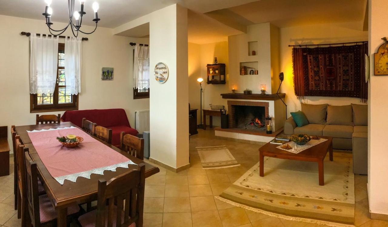 Θαλλώ Luxurious Villa Tsagarada Exterior foto