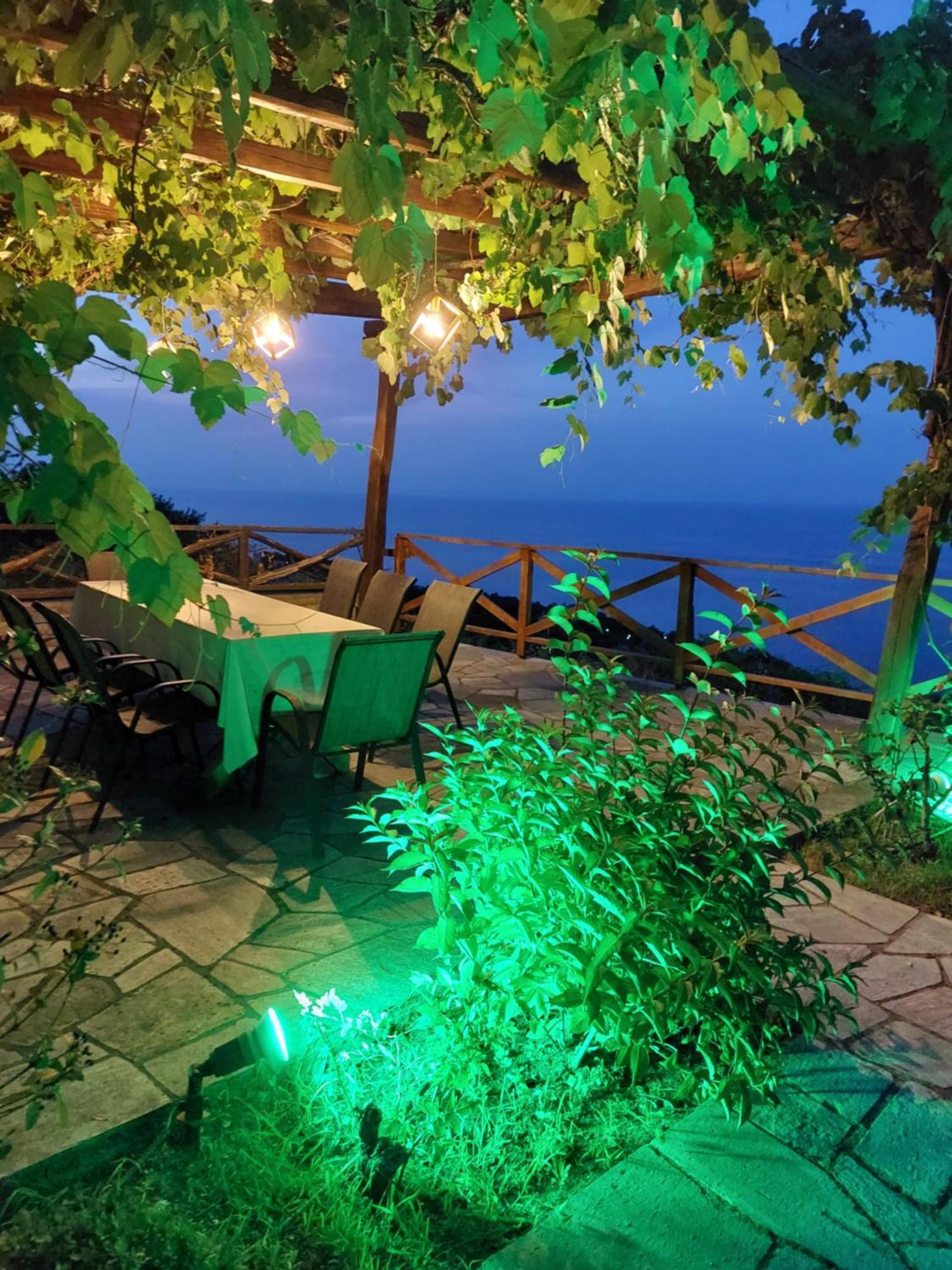 Θαλλώ Luxurious Villa Tsagarada Exterior foto